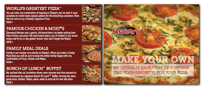 Shakeys Pizza « Local Loyalty Rewards Inland Empire's Source for